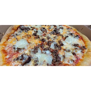 Cheese Steak Pizza